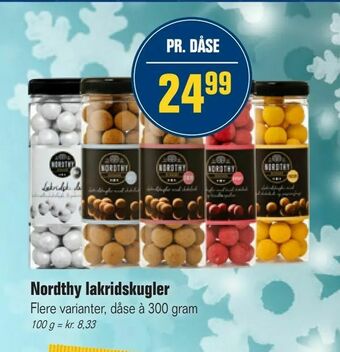 Otto Duborg Nordthy lakridskugler tilbud