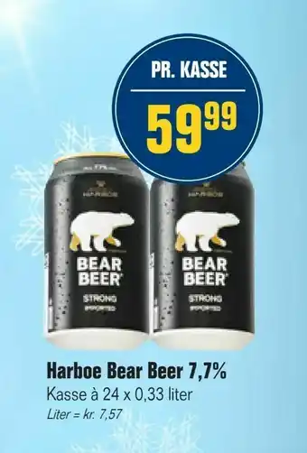 Otto Duborg Harboe Bear Beer 7,7% tilbud
