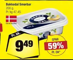 Calle Bakkedal Smørbar tilbud