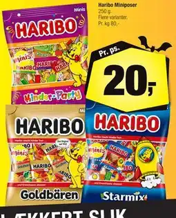 Calle Haribo Miniposer tilbud