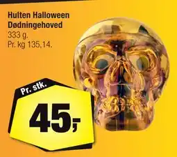 Calle Hulten Halloween Dødningehoved tilbud