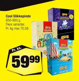 Calle Cool Slikkepinde tilbud