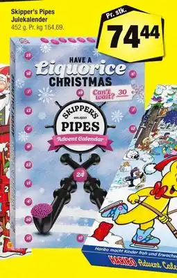 Calle Skipper’s Pipes Julekalender tilbud