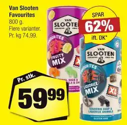 Calle Van Slooten Favourites tilbud