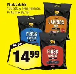 Calle Finsk Lakrids tilbud
