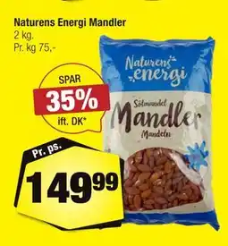 Calle Naturens Energi Mandler tilbud