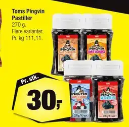 Calle Toms Pingvin Pastiller tilbud