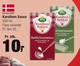 Calle Karolines Sauce tilbud