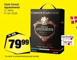 Calle Coste Carezzi Appassimento tilbud