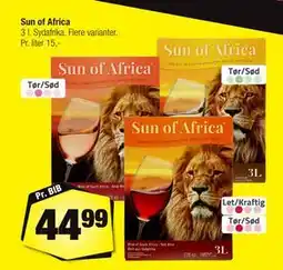 Calle Sun of Africa tilbud