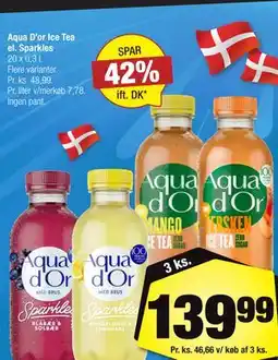 Calle Aqua D’or Ice Tea el. Sparkles tilbud