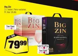 Calle Big Zin tilbud