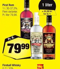 Calle Pirat Rom tilbud