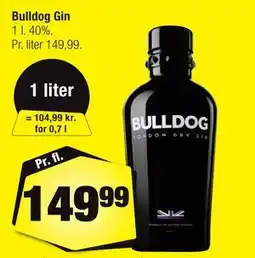 Calle Bulldog Gin tilbud