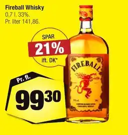 Calle Fireball Whisky tilbud
