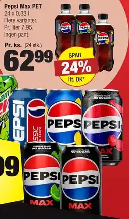 Calle Pepsi Max PET tilbud