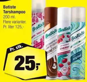Calle Batiste Tørshampoo tilbud