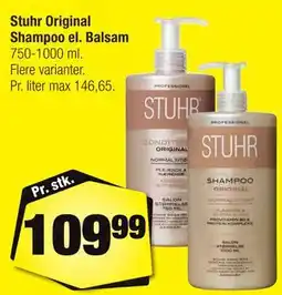 Calle Stuhr Original Shampoo el. Balsam tilbud