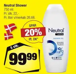 Calle Neutral Shower tilbud