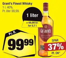 Calle Grant's Finest Whisky tilbud
