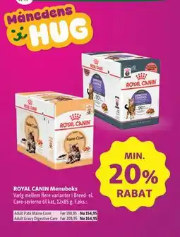 Maxi Zoo ROYAL CANIN Menuboks tilbud
