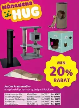 Maxi Zoo AniOne kradsemøbler tilbud