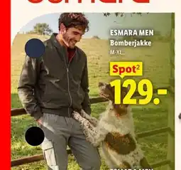 Lidl ESMARA MEN Bomberjakke tilbud