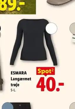 Lidl ESMARA Langærmet trøje tilbud