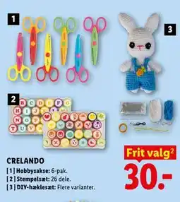 Lidl CRELANDO DIY-hæklesæt: tilbud