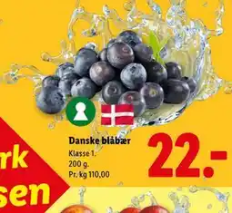 Lidl Danske blåbær tilbud