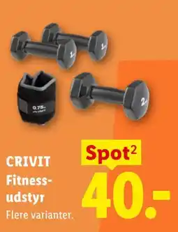 Lidl CRIVIT Fitnessudstyr tilbud
