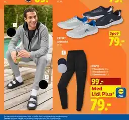 Lidl CRIVIT [ 1 ] Sweatjakke tilbud