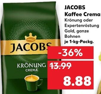 Kaufland Jacobs Kaffee Crema tilbud
