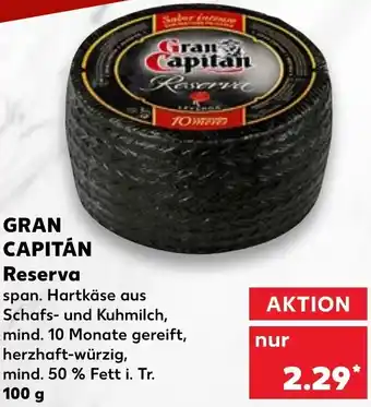 Gran Capitan Reserva 100g