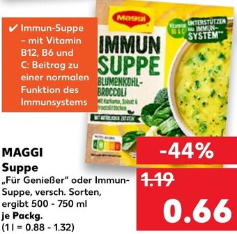 Kaufland Maggi Suppe tilbud