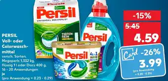 Kaufland Persil Voll-Oder Colorwaschmittel tilbud