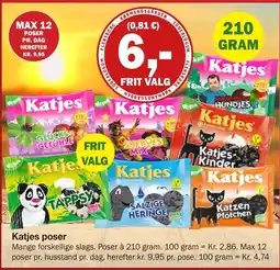 Købmandsgården Katjes poser tilbud