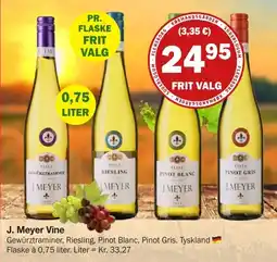 Købmandsgården J. Meyer Vine tilbud
