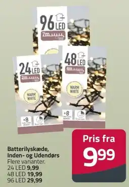 Fleggaard Batterilyskæde tilbud