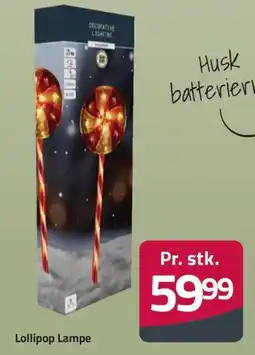 Fleggaard Lollipop Lampe tilbud