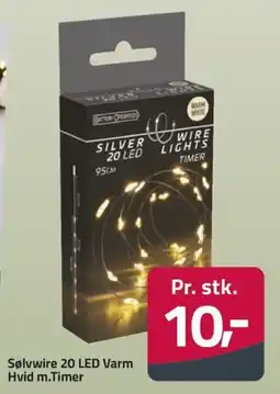 Fleggaard Silver Wire Lights tilbud