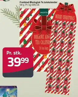 Fleggaard Fredsted Økologisk Te Julekalender tilbud