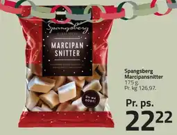 Fleggaard Spangsberg Marcipansnitter tilbud
