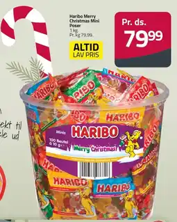 Fleggaard Haribo merry christmas mini poser tilbud