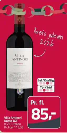 Fleggaard Villa Antinori Rosso IGT tilbud