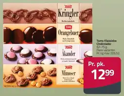Fleggaard Toms Klassiske Chokolader tilbud