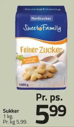 Fleggaard Sweet Family Feiner Zucker tilbud