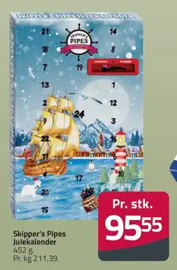 Fleggaard Skipper's Pipes Julekalender tilbud
