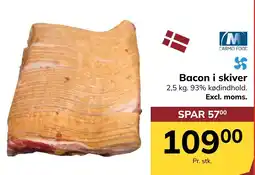 Dagrofa S-Engros Carmo Food Bacon i skiver tilbud