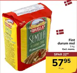 Dagrofa S-Engros Divella semola tilbud